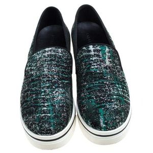 Stella McCartney Green/Black Platform Shoes